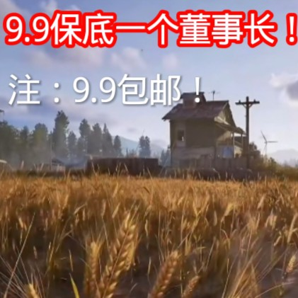 9.9保底一个董事长不然保底100w